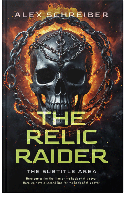 Front view of Premade Fantasy Book Cover - Sundance