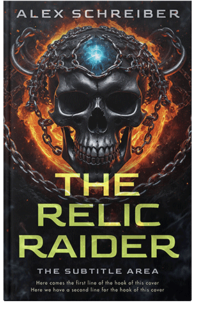 Pre Made Book Cover Sundance