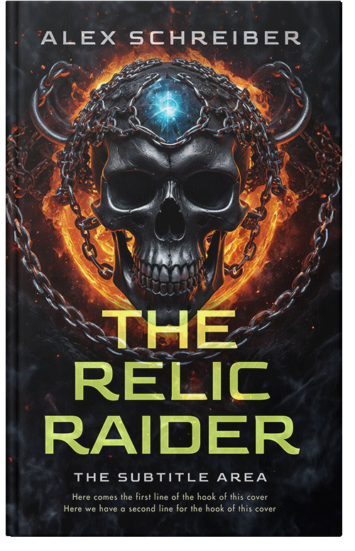 Front view of Premade Fantasy Book Cover - Sundance