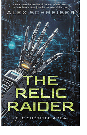 Pre Made Book Cover Mirage