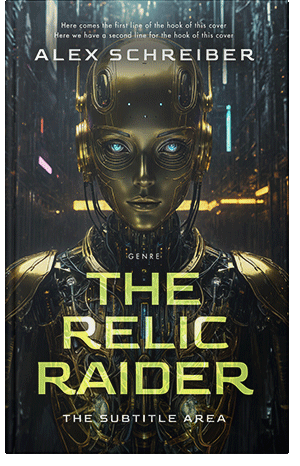 Pre Made Book Cover Heavy Metal