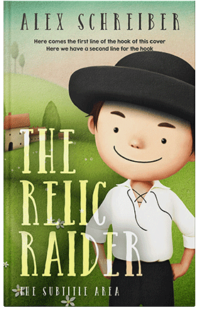 Pre Made Book Cover Sapling