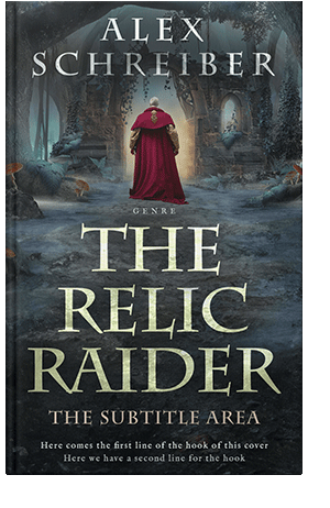 Pre Made Book Cover Outer Space