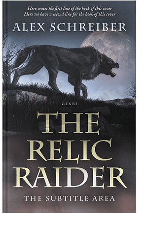 Pre Made Book Cover Shark