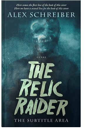 Pre Made Book Cover Elephant