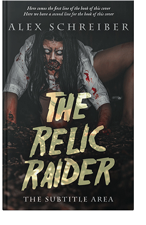 Pre Made Book Cover Cod Gray