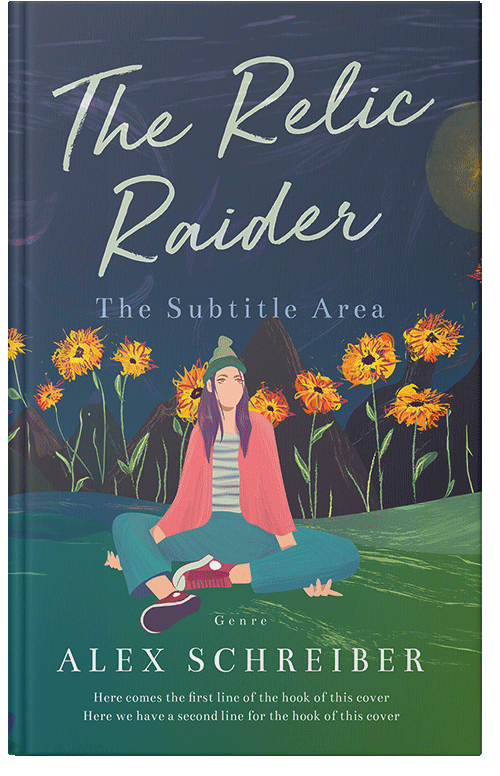 Front view of Pickled Bluewood #28824 - Premade Teen & Young Adult Book Cover