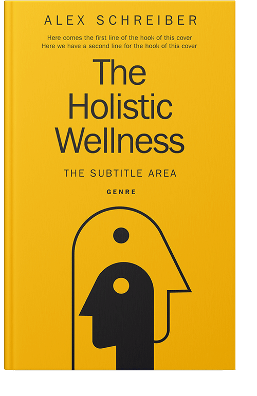 Front view of Amber #28835 - Premade Self-Improvement & Self-Help Book Cover