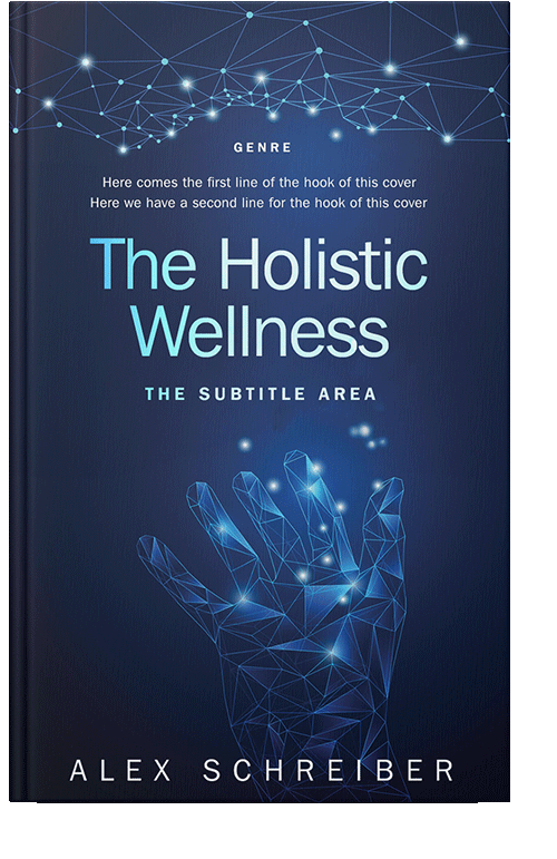 Front view of Blue Zodiac #28838 - Premade Religion & Spirituality Book Cover