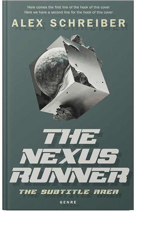 Front view of Nandor #28847 - Premade Science Fiction Book Cover | BookCoverZone