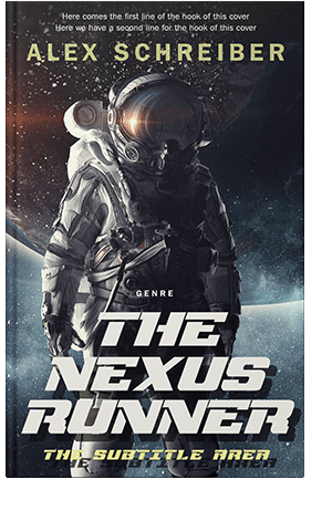 Pre Made Book Cover Moon Mist