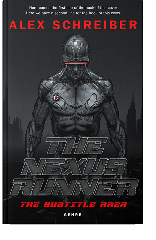 Front view of Woodsmoke #28852 - Premade Science Fiction Book Cover