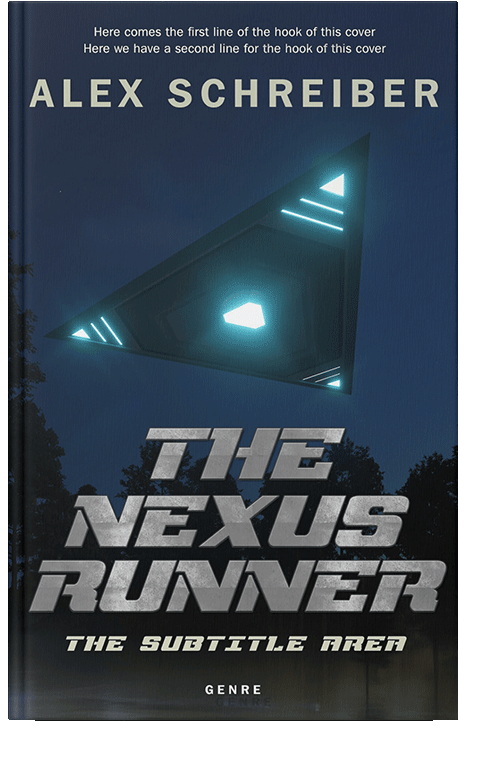 Front view of Big Stone #28854 - Premade Apocalyptica Book Cover