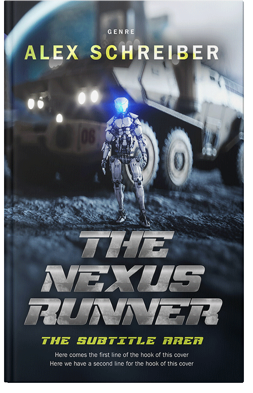 Front view of Pumice #28859 - Premade Apocalyptica Book Cover