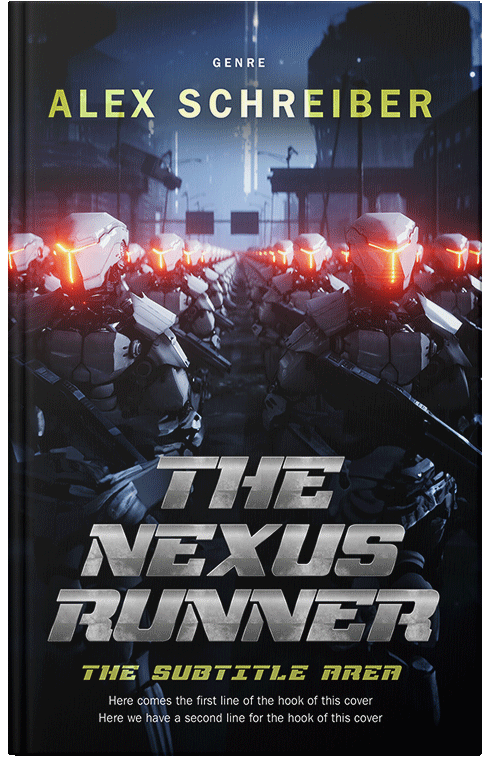 Front view of Silk #28860 - Premade Apocalyptica Book Cover