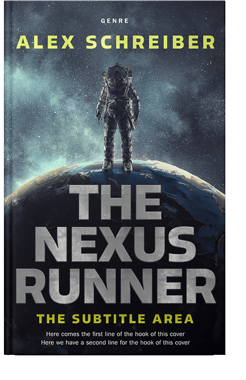 Front view of Mirage #28861 - Premade Science Fiction Book Cover | BookCoverZone