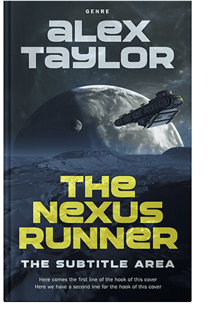 Pre Made Book Cover Winter Hazel