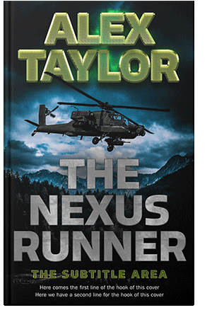 Pre Made Book Cover Aztec