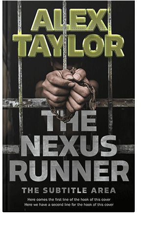 Pre Made Book Cover Taupe Gray