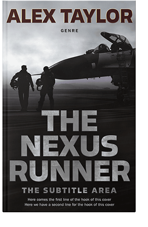 Pre Made Book Cover Cocoa Brown