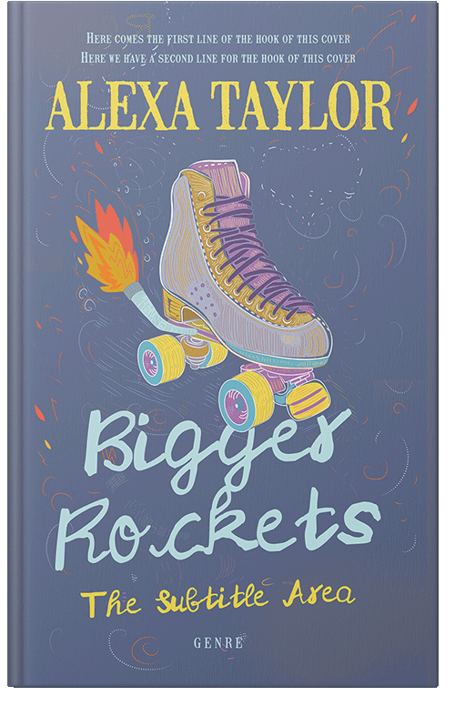 Front view of Lynch #28895 - Premade Teen & Young Adult Book Cover