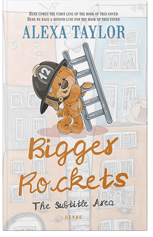 Pre Made Book Cover Pampas