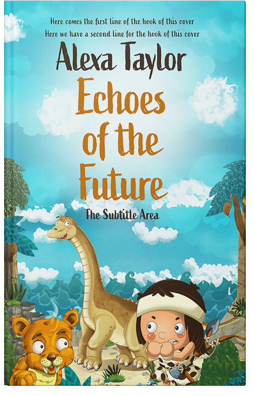 Front view of Premade Children's Book Cover - Skeptic