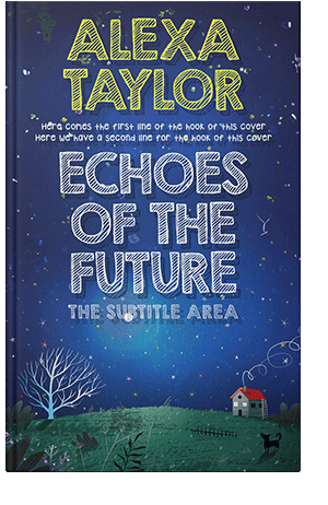 Pre Made Book Cover Biscay