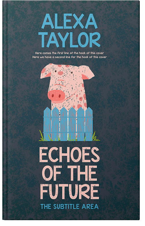 Front view of Pickled Bluewood #28904 - Premade Nature Book Cover