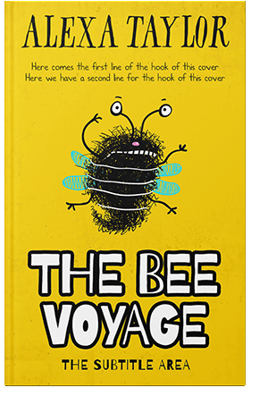 Pre Made Book Cover Gold