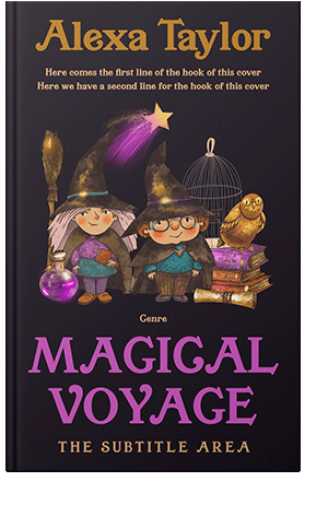 Pre Made Book Cover Thunder