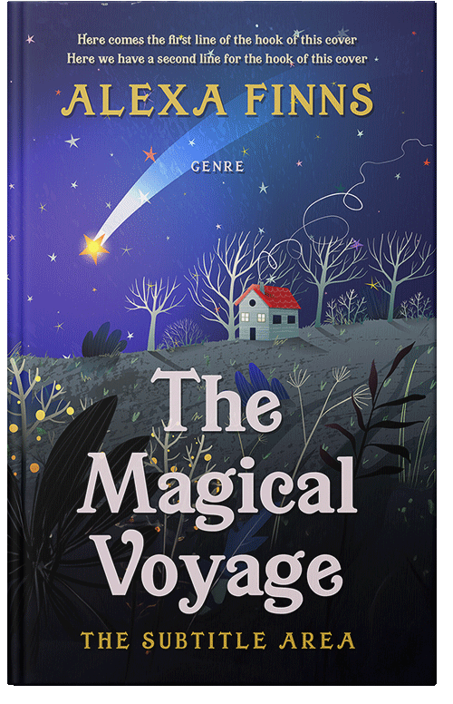 Front view of Mirage #28918 - Premade Children's Book Cover