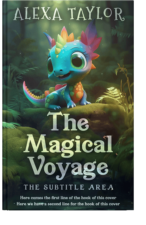 Front view of Heavy Metal #28922 - Premade Fantasy Book Cover