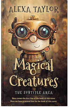 Pre Made Book Cover Treehouse