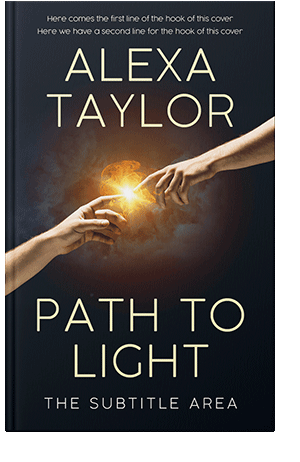 Pre Made Book Cover Tan