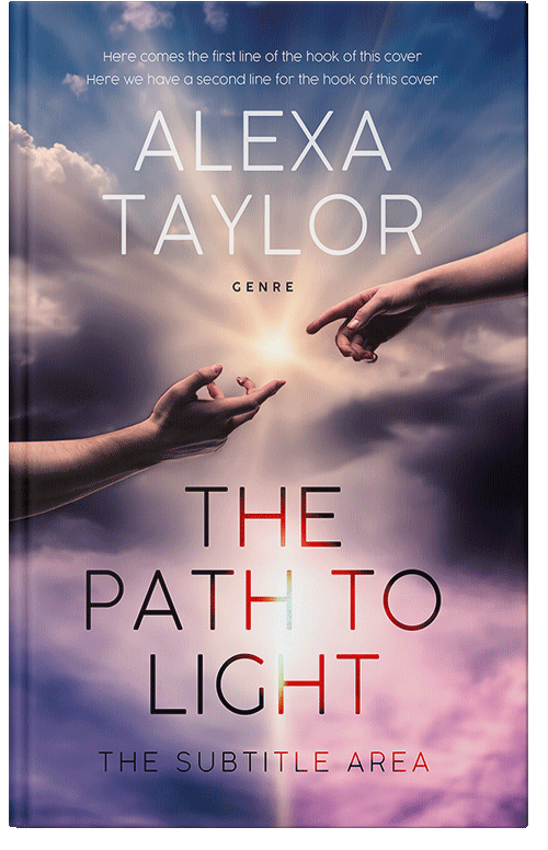 Front view of Premade Religion & Spirituality Book Cover - Cold Turkey