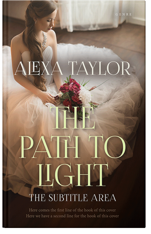 Front view of Domino #28952 - Premade Romance Book Cover