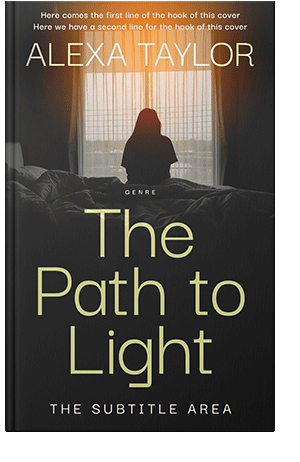 Pre Made Book Cover Tan