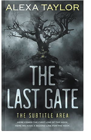 Pre Made Book Cover Outer Space