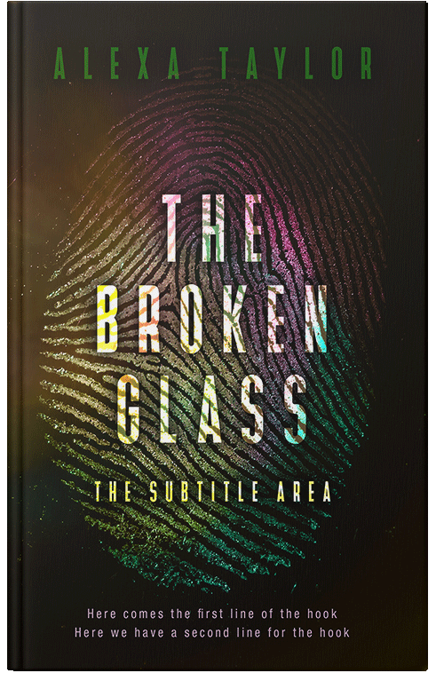 Front view of Premade Action & Adventure Book Cover - Eternity