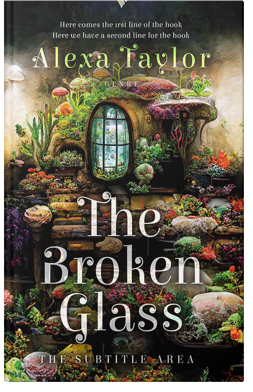 Front view of Premade Fantasy Book Cover - Sorrell Brown