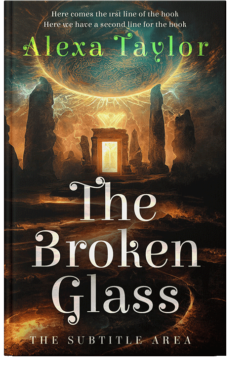 Front view of Whiskey #28987 - Premade Fantasy Book Cover