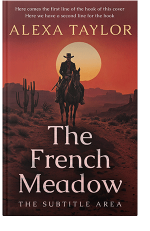 Pre Made Book Cover Cocoa Bean