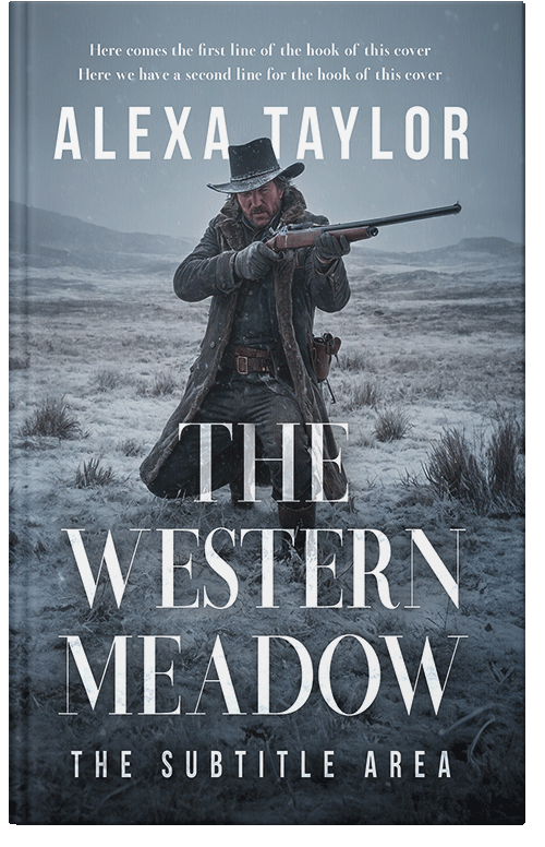 Front view of Pale Sky #28999 - Premade Action & Adventure Book Cover