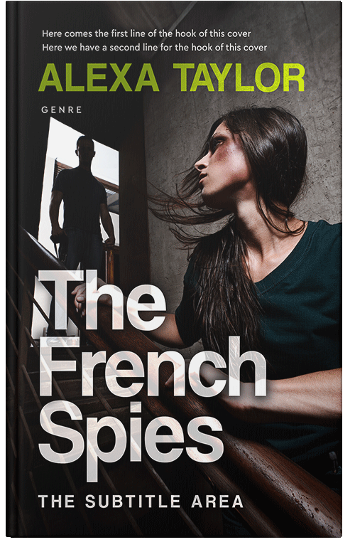 Front view of Soft Amber #29004 - Premade Mystery & Thriller & Suspense Book Cover