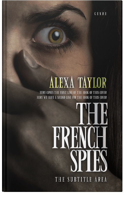 Front view of Zeus #29008 - Premade Horror Book Cover