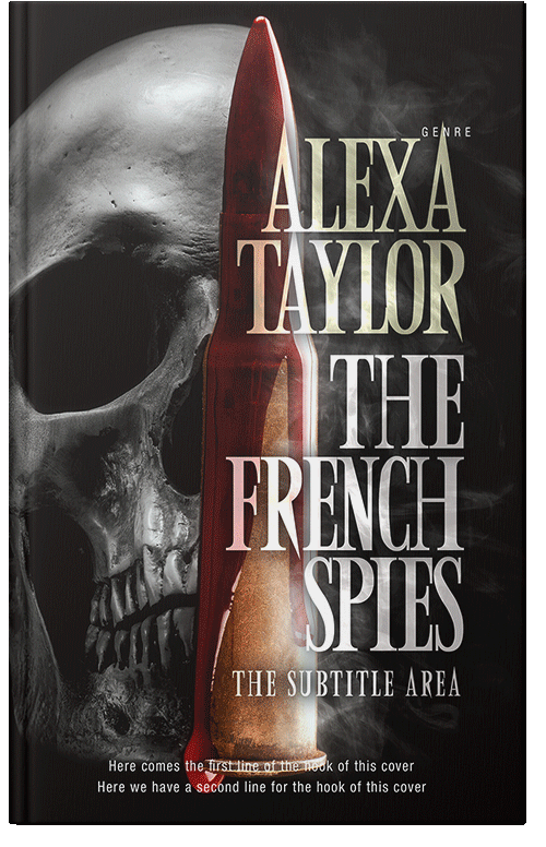 Front view of Bison Hide #29014 - Premade Mystery & Thriller & Suspense Book Cover