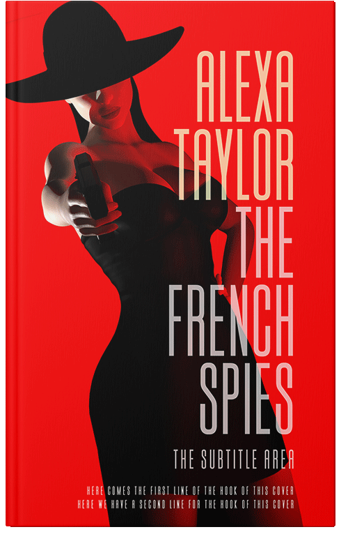 Front view of Premade Mystery & Thriller & Suspense Book Cover - Asphalt