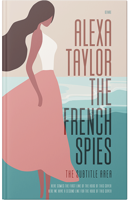 Front view of Premade Teen & Young Adult Book Cover - Juniper