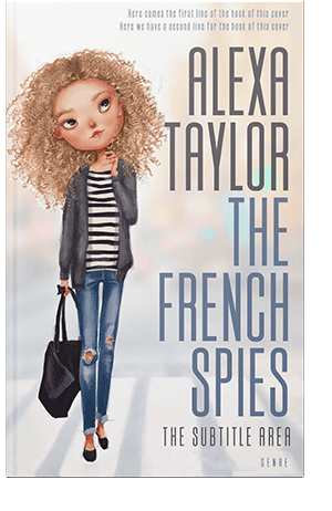 Pre Made Book Cover Pearl Bush